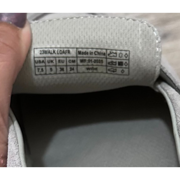 NWOB Vionic Walk Roam Loafer Women's Comfort Shoes Grey - 7.5 Wide Minimalist - Picture 7 of 10